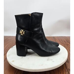 Tory Burch Kira 70MM Leather Ankle Boots